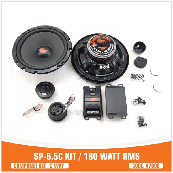 Dvosistemski Komponentni zvucnici, SP Audio 6.5C kit component - Image 3