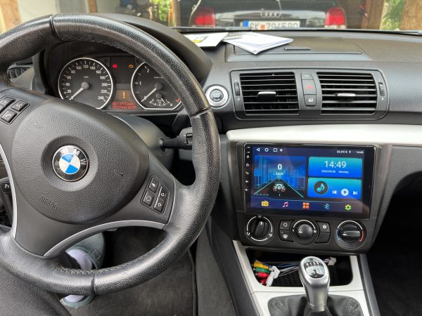 9” Android Multimedija - BMW 1 E87 2008-2012 Manual AC - Image 2