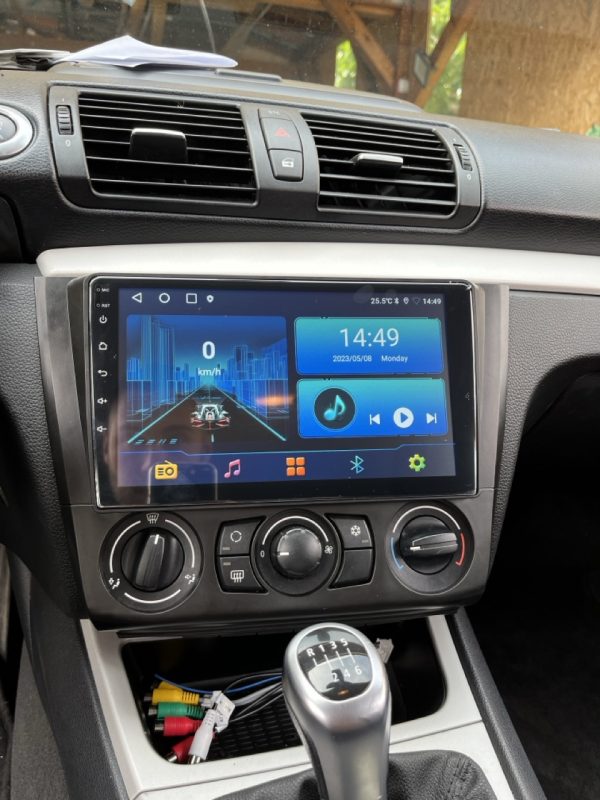 9” Android Multimedija - BMW 1 E87 2008-2012 Manual AC - Image 3