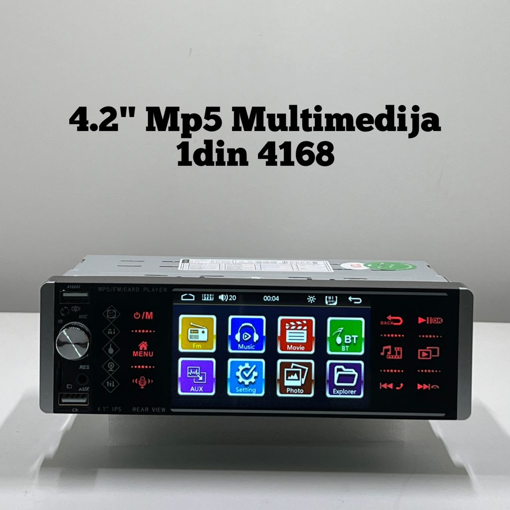 Multimedija Limundo 4.2” 1din MP5 Multimedija 4168 - BMW E36 - AudioVideoGarage