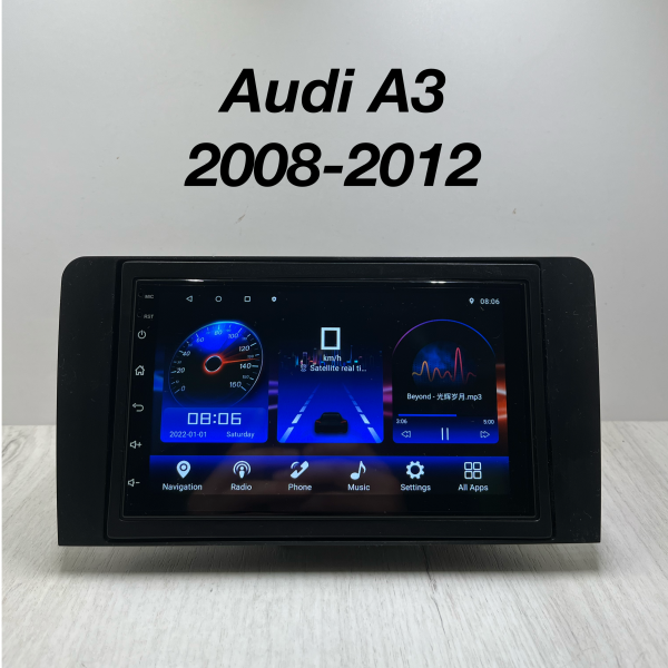 7” Android Multimedija - Audi A3 8P Facelift 2008-2012