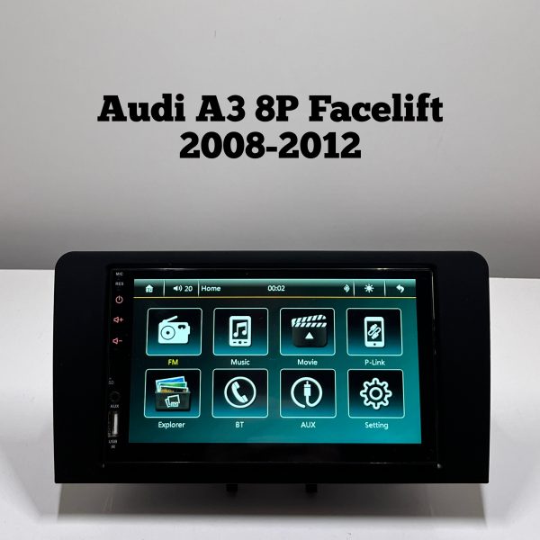 7" MP5 Multimedija 7023 - Audi A3 8P Facelift 2008-2012