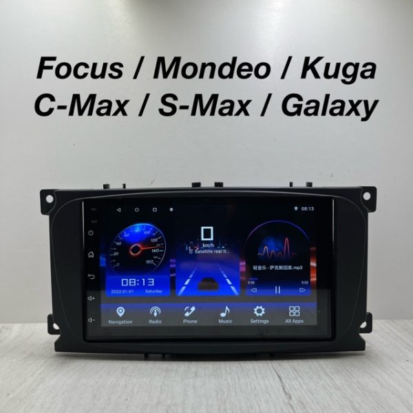 7” Android Multimedija AVG 7168 - Ford Focus Mk2 2005-2010 redesign