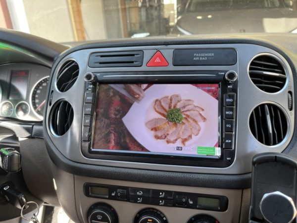 8” OEM Android Multimedija AVG 8003A7- VW Tiguan 2007-2018 - Image 2