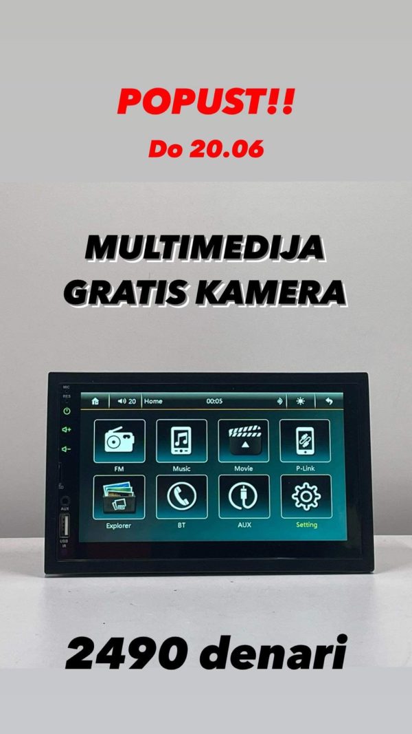 7" MP5 Multimedija 7023 -Promocija Juni 2024