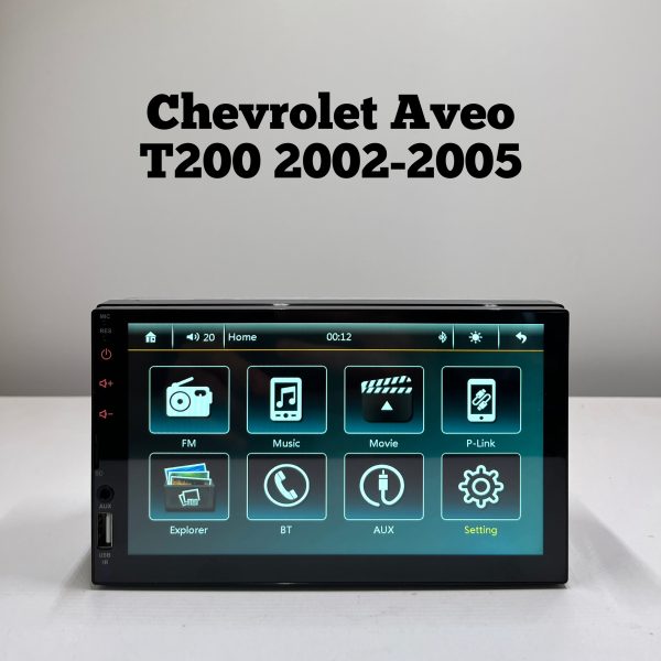 7" MP5 Multimedija 7023 - Chevrolet Aveo T200 2002-2005