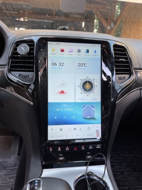 13.6” OEM Android Multimedija Tesla style - Jeep Grand Cherokee 11-21 - Image 5