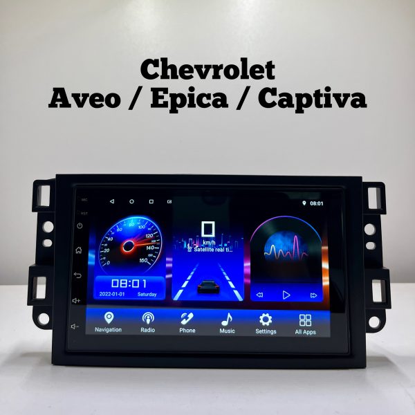 7” Android Multimedija - Chevrolet Aveo T250 2006-2011