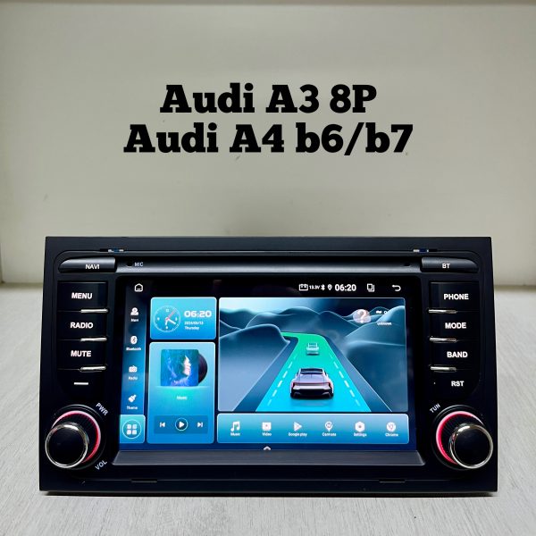 7” OEM Android Multimedija T100 - Audi A3 8P 2003-2008 - Image 2