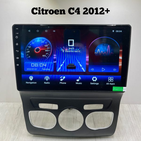 10.1” Android Multimedija - Citroen C4 2012-2018