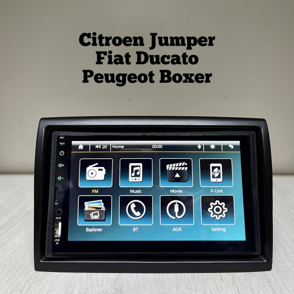 7" MP5 Multimedija 7023 - Citroen Jumper / Fiat Ducato / Peugeot Boxer