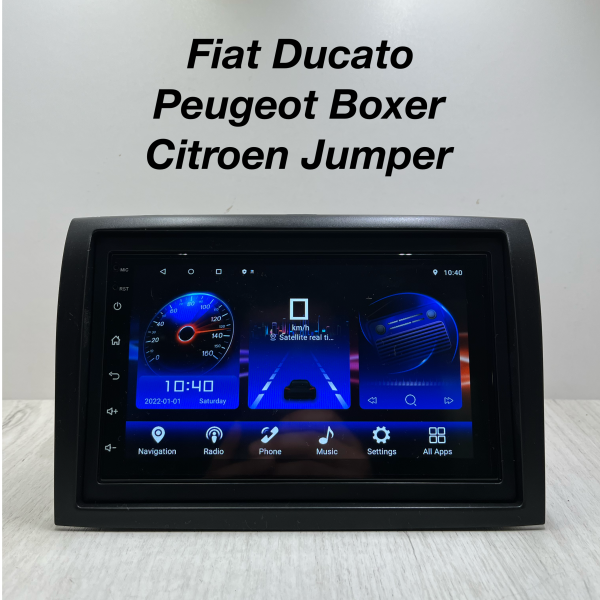 7” Android Multimedija - Citroen Jumper / Fiat Ducato / Peugeot Boxer