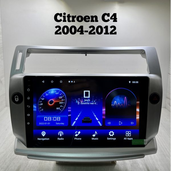 9” Android Multimedija - Citroen C4 2004-2012