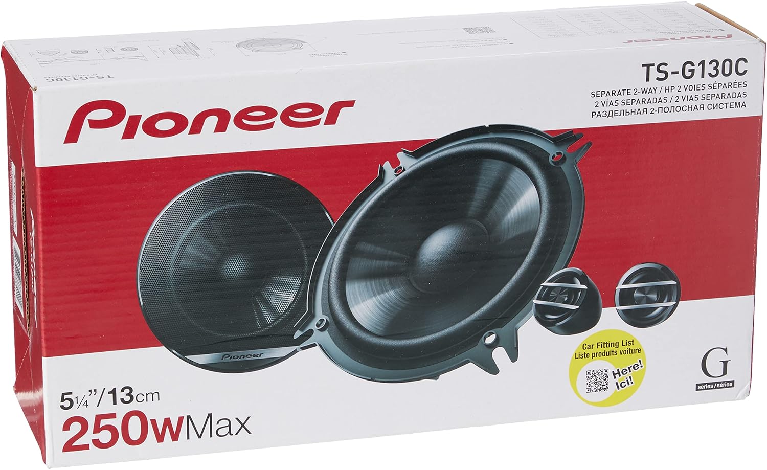 Pioneer TS-G130C - Komponentni 2-sistemski Zvucnici 13cm (5") - Image 9