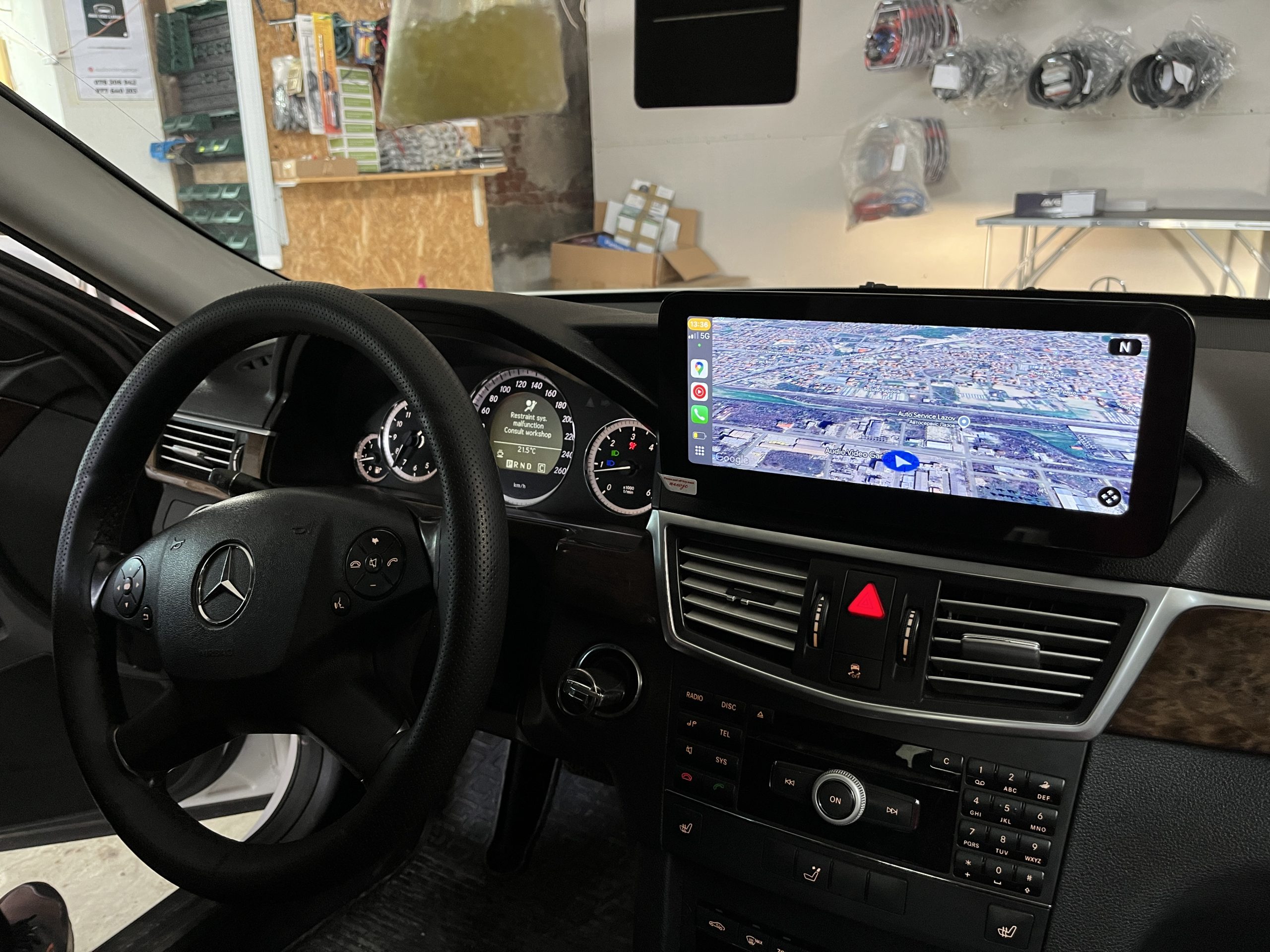 10.25” OEM Android Multimedija - Mercedes E Class W212 2009-2016 (4+64GB/8core) - Image 10