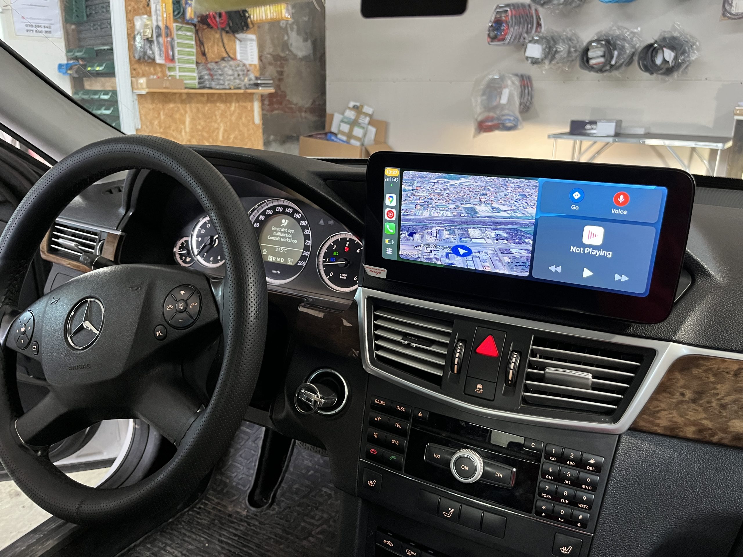 10.25” OEM Android Multimedija - Mercedes E Class W212 2009-2016 (4+64GB/8core) - Image 12