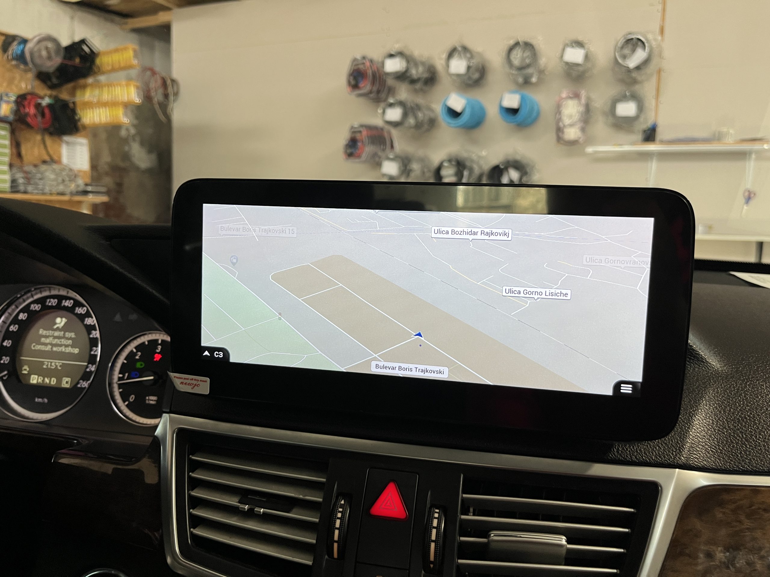 10.25” OEM Android Multimedija - Mercedes E Class W212 2009-2016 (4+64GB/8core) - Image 13