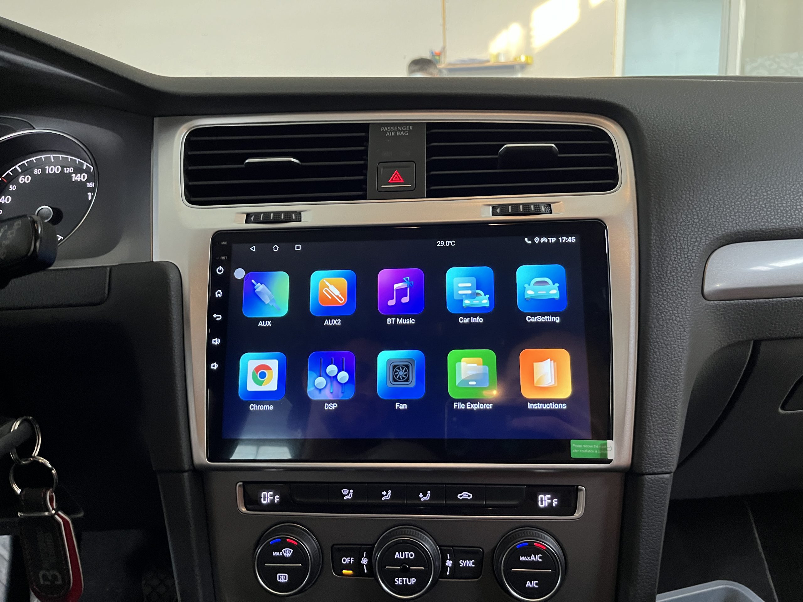 10” Android Multimedija 1001Q8- VW Golf 7 - Image 5