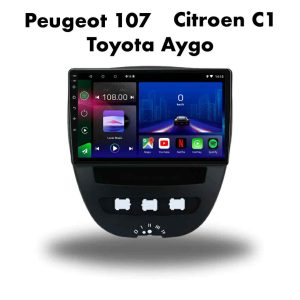 10” Android Multimedija AVG Drive Smart - Toyota Aygo 2005-2014 (4+64/8core)