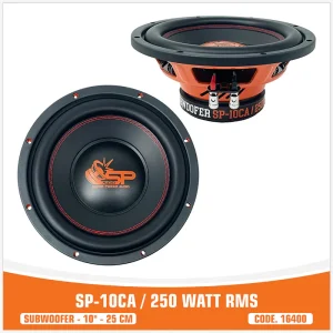 SP Audio - SP 10CA SUBWOOFER 10"/25CM 250W RMS